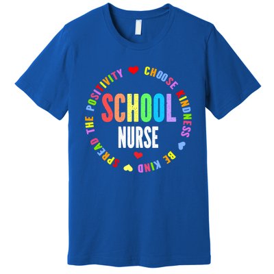 Vintage Rn Nursing School Nurse Graduation Day Love Heart Cute Gift Premium T-Shirt