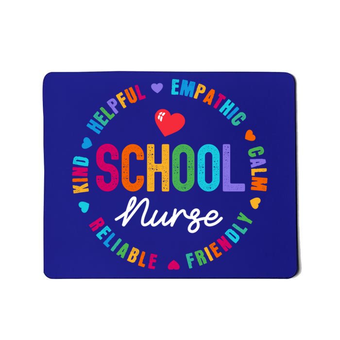 Vintage Rn Nursing School Nurse Graduation Day Love Heart Gift Mousepad