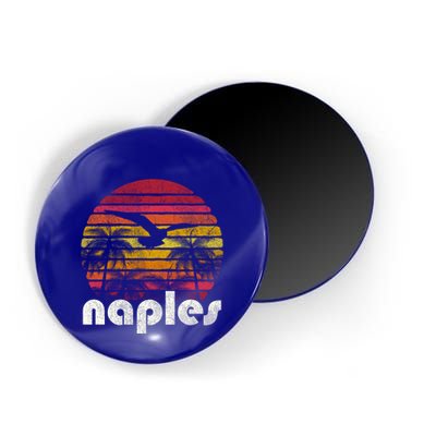 Vintage Retro Naples Fl Florida 70S 80S Style Great Gift Magnet