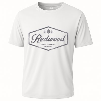 Vintage Redwood National Park California Souvenir Retro Cooling Performance Crew T-Shirt