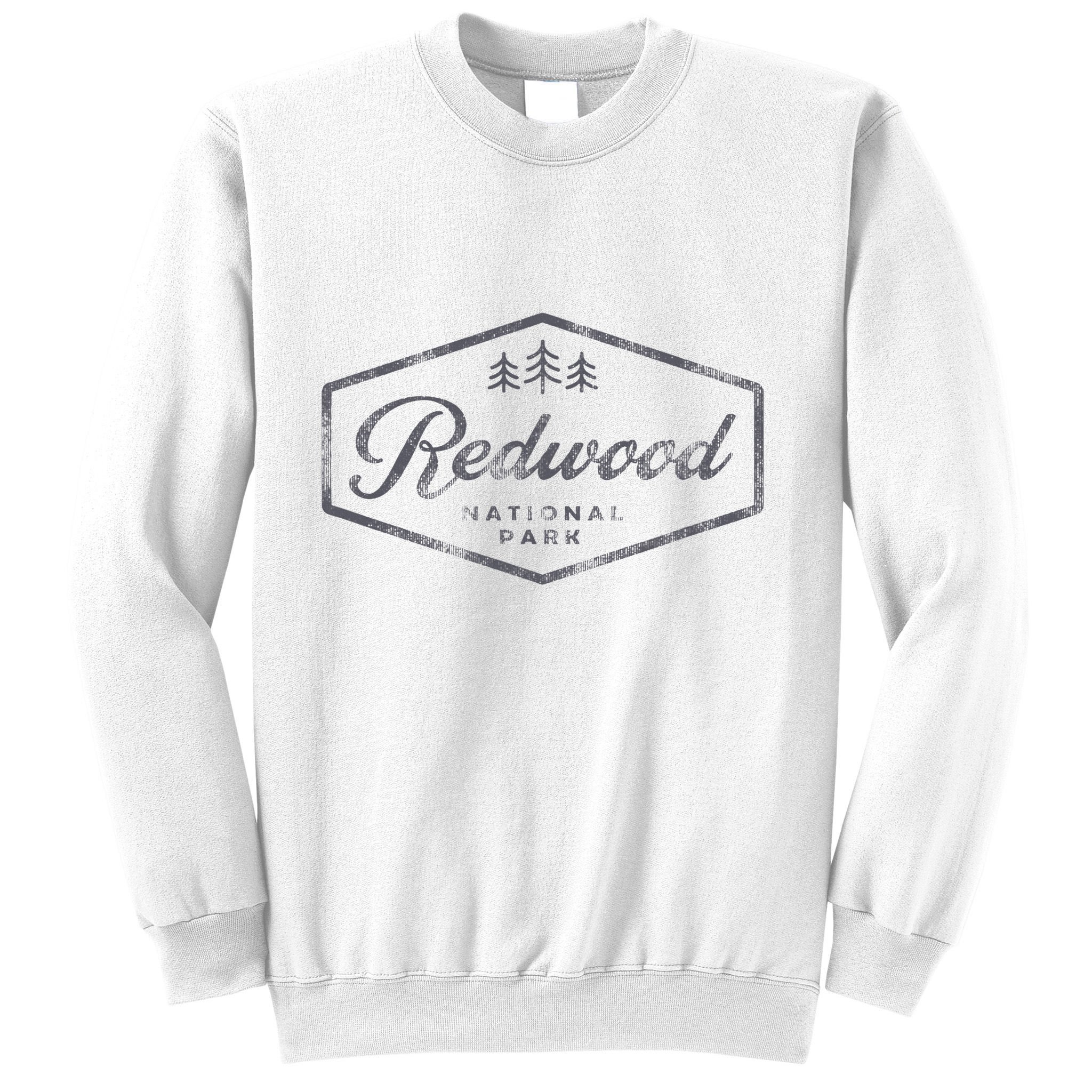 Vintage Redwood National Park California Souvenir Retro Sweatshirt