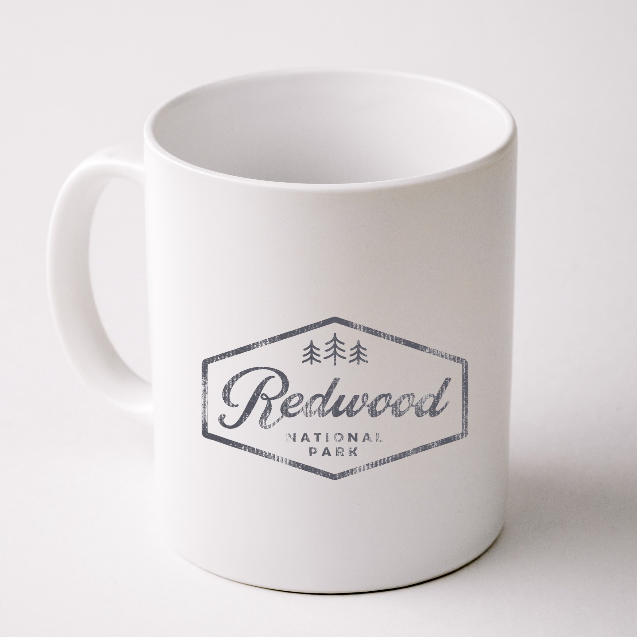 Vintage Redwood National Park California Souvenir Retro Mug