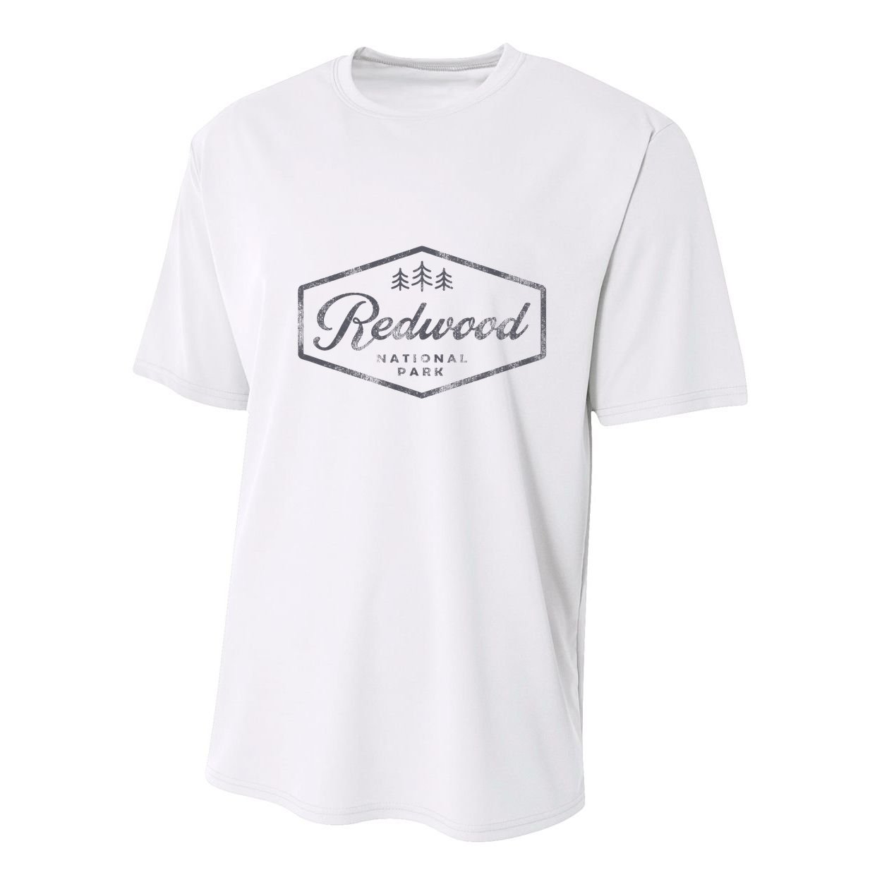 Vintage Redwood National Park California Souvenir Retro Youth Performance Sprint T-Shirt