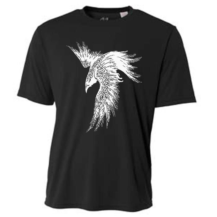 Viking Raven Norse Mythology Beautiful Art Symbols Cooling Performance Crew T-Shirt