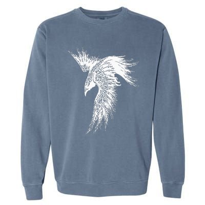 Viking Raven Norse Mythology Beautiful Art Symbols Garment-Dyed Sweatshirt