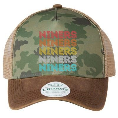 Vintage Retro Niners Legacy Tie Dye Trucker Hat