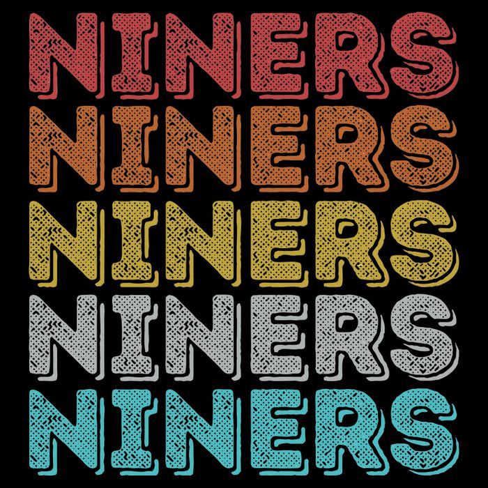 Vintage Retro Niners Backpack