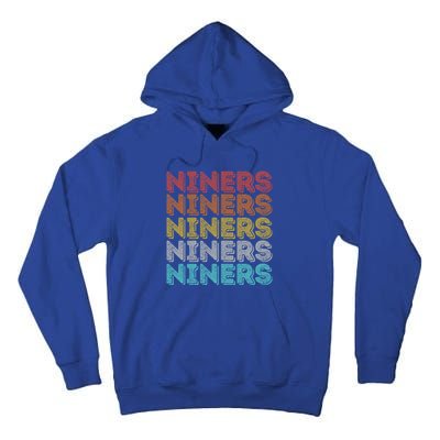 Vintage Retro Niners Tall Hoodie