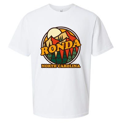 Vintage Ronda North Carolina Mountain Hiking Souvenir Sueded Cloud Jersey T-Shirt