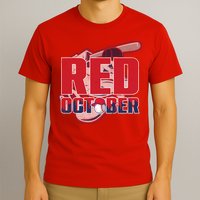 Vintage Red October Philly Philadelphia Baseball Vintage T-Shirt