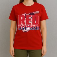 Vintage Red October Philly Philadelphia Baseball Vintage T-Shirt