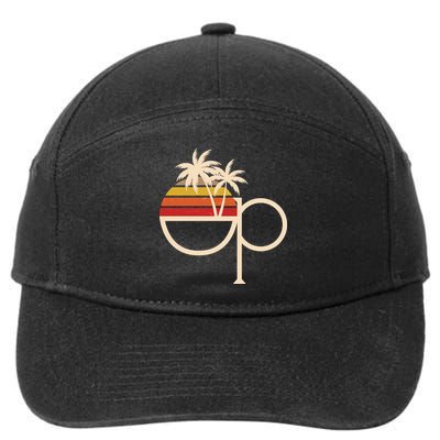Vintage Retro OP Ocean Pacific Logo 7-Panel Snapback Hat