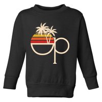 Vintage Retro OP Ocean Pacific Logo Toddler Sweatshirt