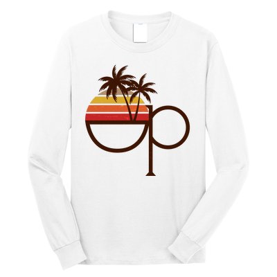 Vintage Retro OP Ocean Pacific Logo Long Sleeve Shirt