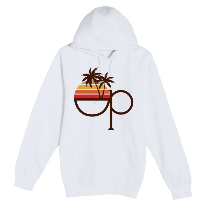 Vintage Retro OP Ocean Pacific Logo Premium Pullover Hoodie