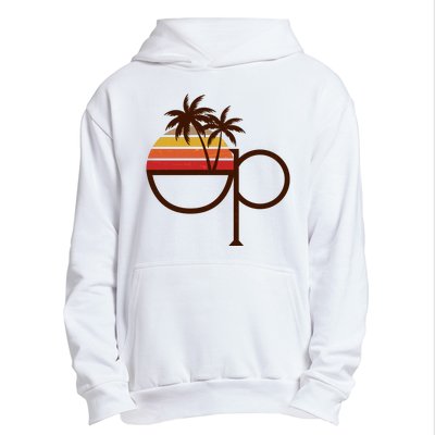 Vintage Retro OP Ocean Pacific Logo Urban Pullover Hoodie