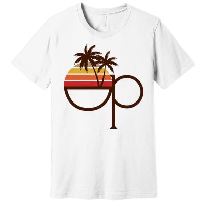 Vintage Retro OP Ocean Pacific Logo Premium T-Shirt