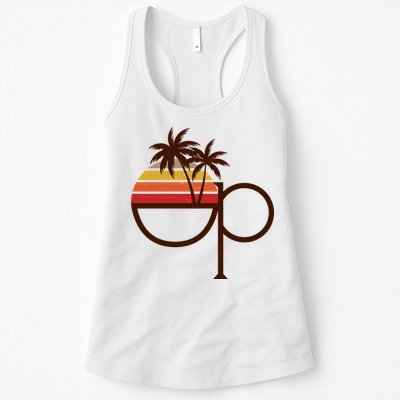 Vintage Retro OP Ocean Pacific Logo Womens Tank Top
