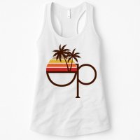Vintage Retro OP Ocean Pacific Logo Womens Tank Top