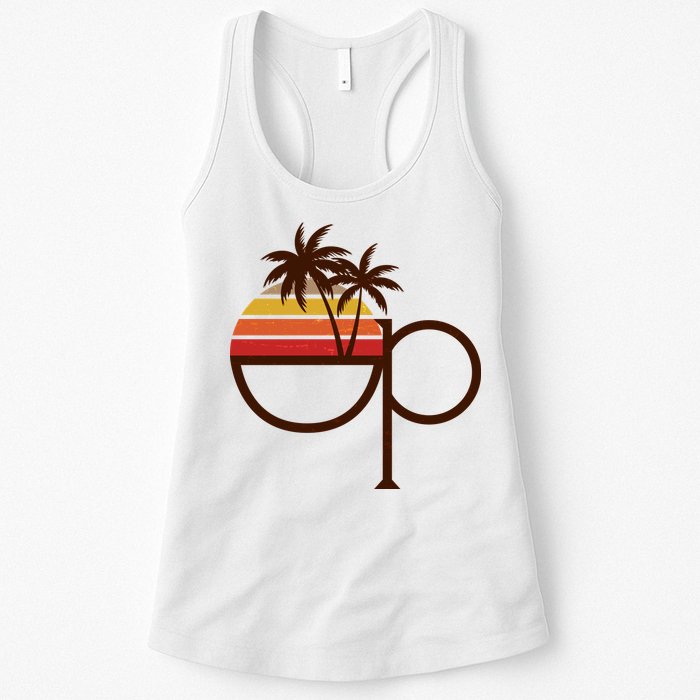 Vintage Retro OP Ocean Pacific Logo Womens Tank Top