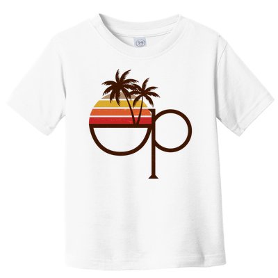 Vintage Retro OP Ocean Pacific Logo Toddler T-Shirt