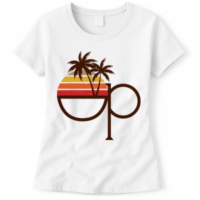 Vintage Retro OP Ocean Pacific Logo Womens T-Shirt