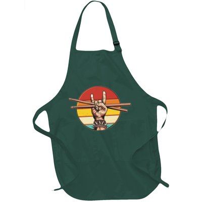 Vintage Rock One Drummer Drum Sticks Apron