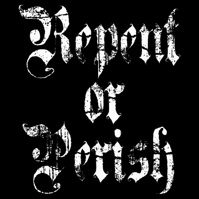 Vintage Repent or Parish Christian Womens T-Shirt