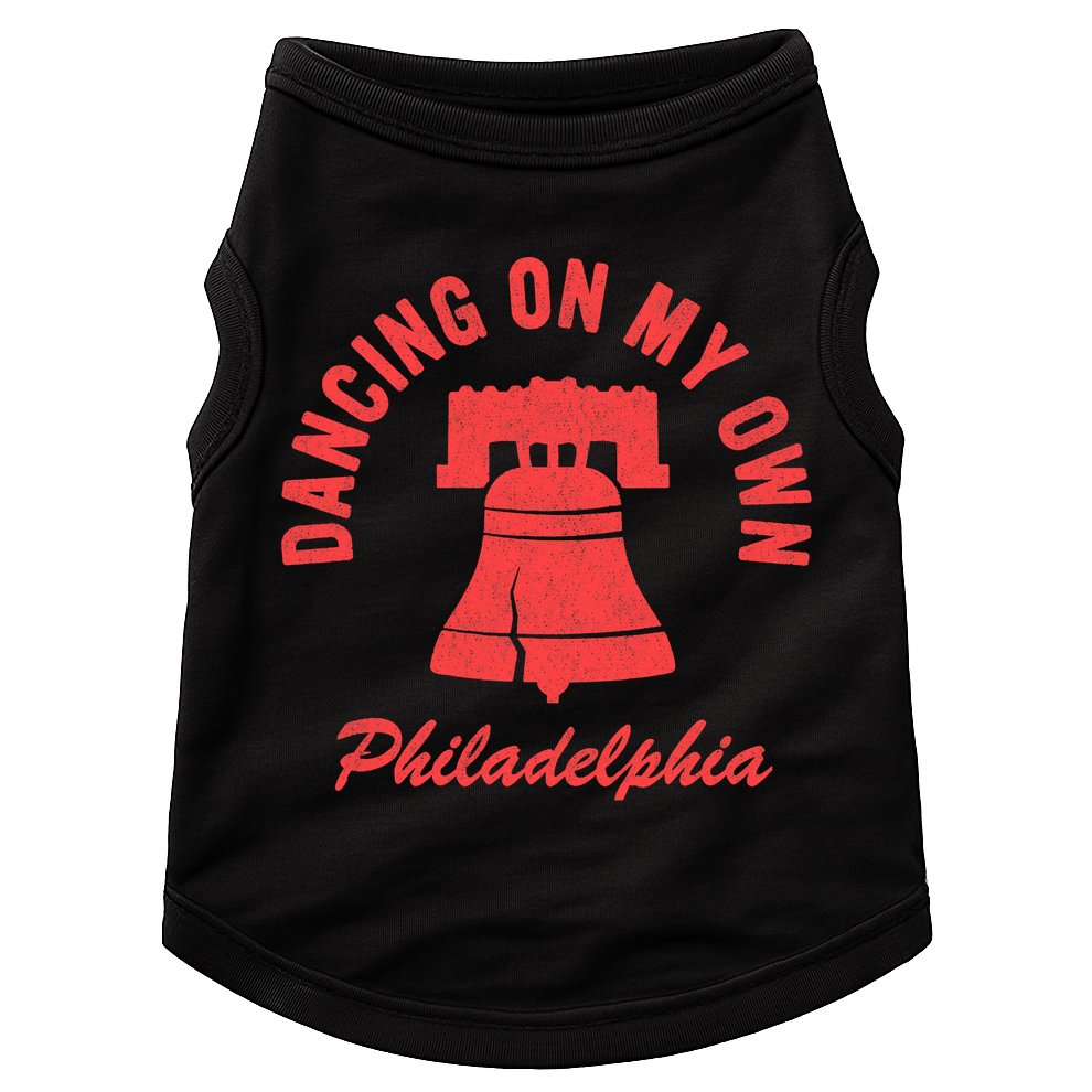 Vintage Red October Philly Philadelphia Lovers Baseball Fans Doggie Tank