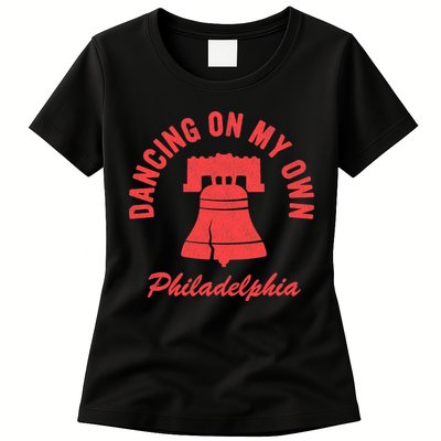 Vintage Red October Philly Philadelphia Lovers Baseball Fans Womens T-Shirt