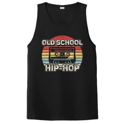 Vintage Retro Old School Hip Hop 80s 90s Cassette Music PosiCharge Competitor Tank