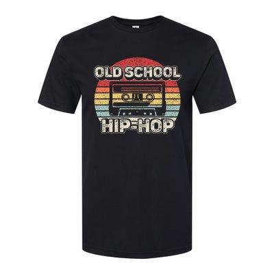 Vintage Retro Old School Hip Hop 80s 90s Cassette Music Softstyle CVC T-Shirt