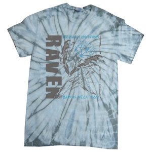 Valhalla Raven Odins Runes Norse Compass Viking Tie-Dye T-Shirt