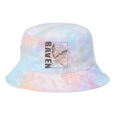 Valhalla Raven Odins Runes Norse Compass Viking Tie Dye Newport Bucket Hat