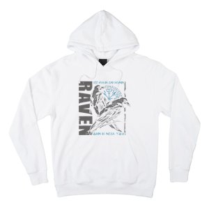 Valhalla Raven Odins Runes Norse Compass Viking Hoodie