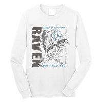 Valhalla Raven Odins Runes Norse Compass Viking Long Sleeve Shirt