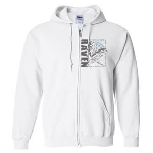 Valhalla Raven Odins Runes Norse Compass Viking Full Zip Hoodie