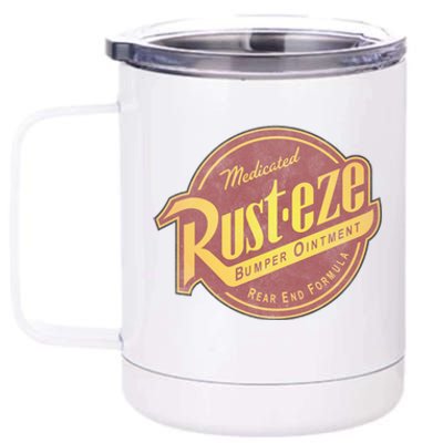 Vintage Rusteze Ointment 12 oz Stainless Steel Tumbler Cup