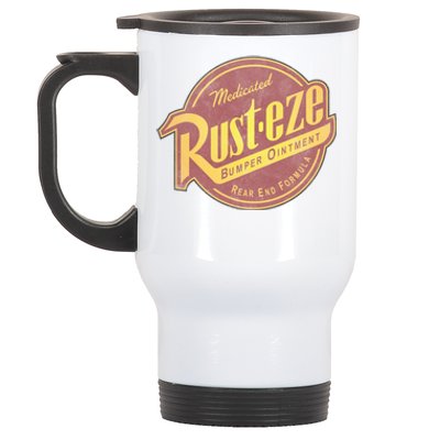 Vintage Rusteze Ointment Stainless Steel Travel Mug