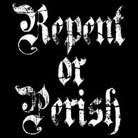 Vintage Repent Or Parish Christian Bucket Hat