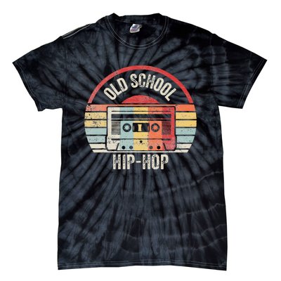 Vintage Retro Old School Hip Hop 80s 90s Cassette Music Tie-Dye T-Shirt