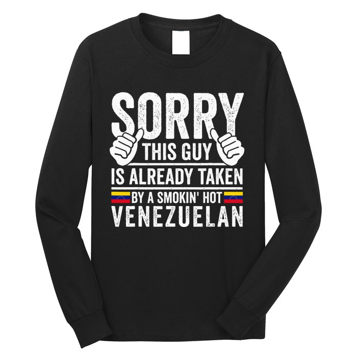 Venezuelan Roots Outfit Funny Venezuela Heritage Long Sleeve Shirt