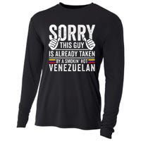 Venezuelan Roots Outfit Funny Venezuela Heritage Cooling Performance Long Sleeve Crew