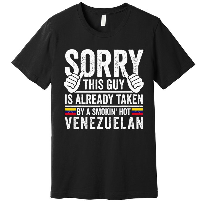 Venezuelan Roots Outfit Funny Venezuela Heritage Premium T-Shirt