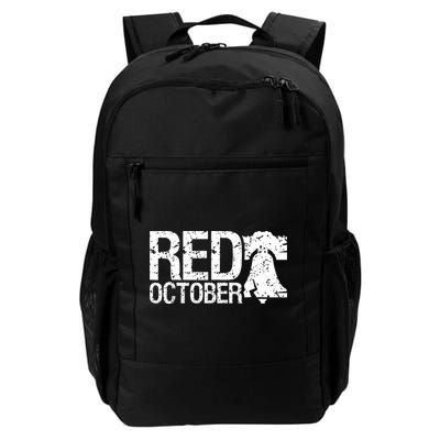 Vintage Red October Philadelphia Retro Backpack