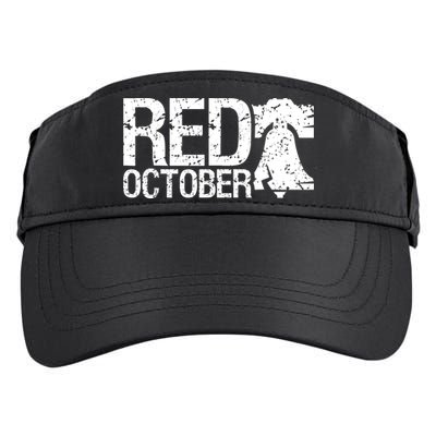 Vintage Red October Philadelphia Retro Adult Drive Performance Visor