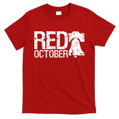 Vintage Red October Philadelphia Retro T-Shirt