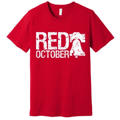 Vintage Red October Philadelphia Retro Premium T-Shirt