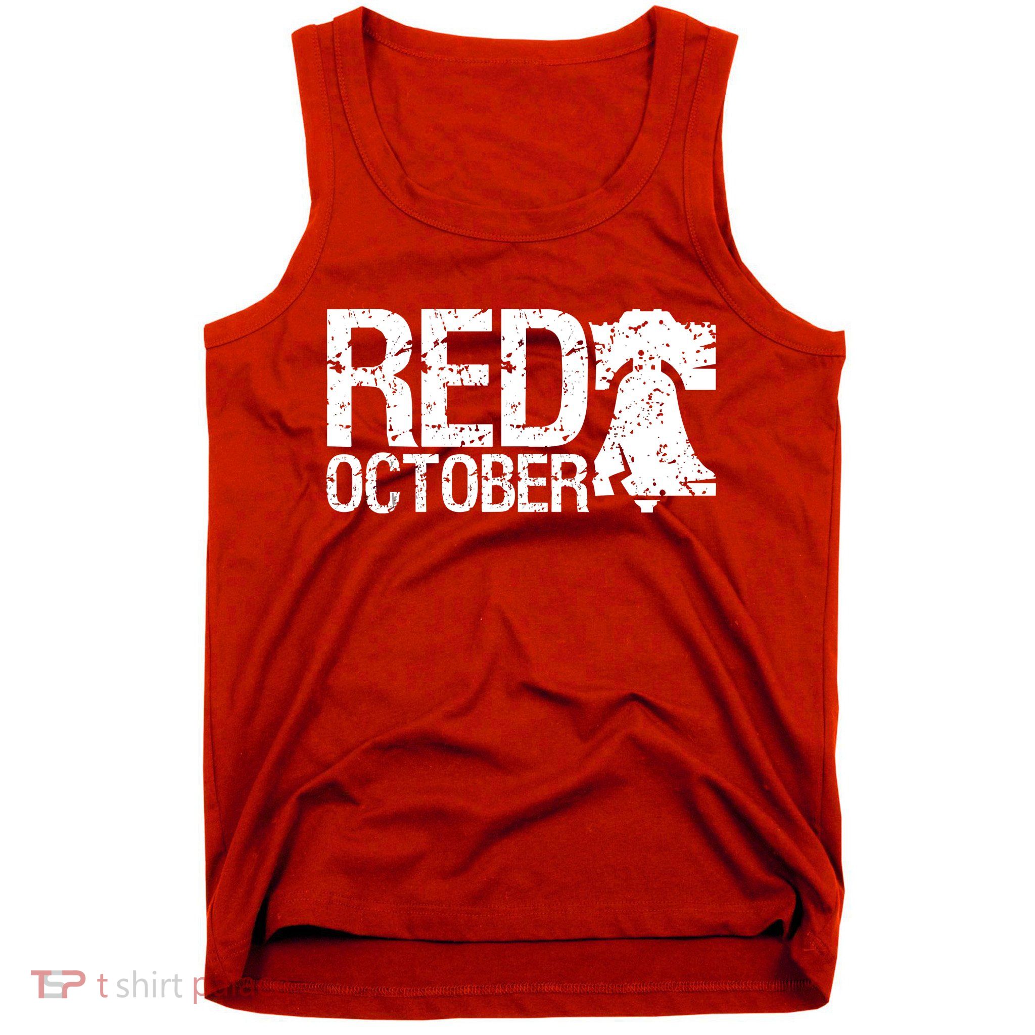 Vintage Red October Philadelphia Retro Tank Top