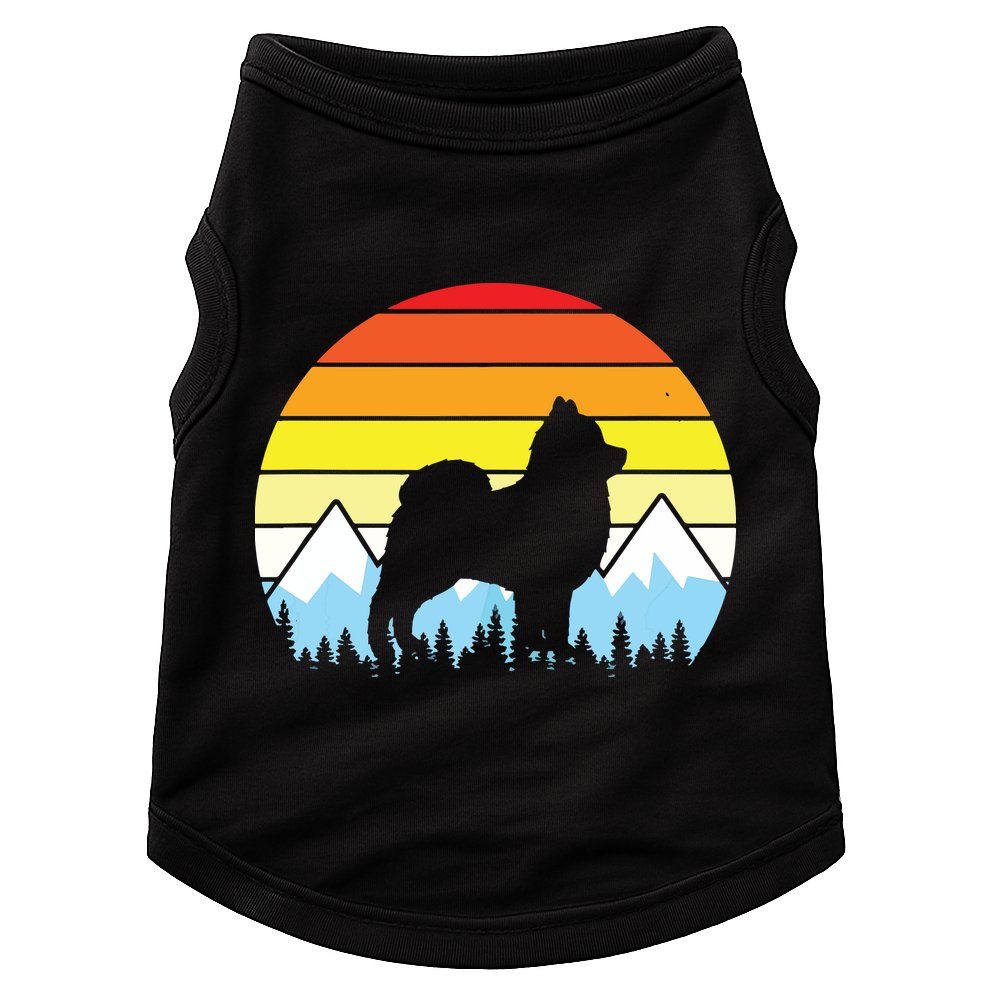 Vintage Retro Pomeranian Lovers Gifts Pomeranian Doggie Tank